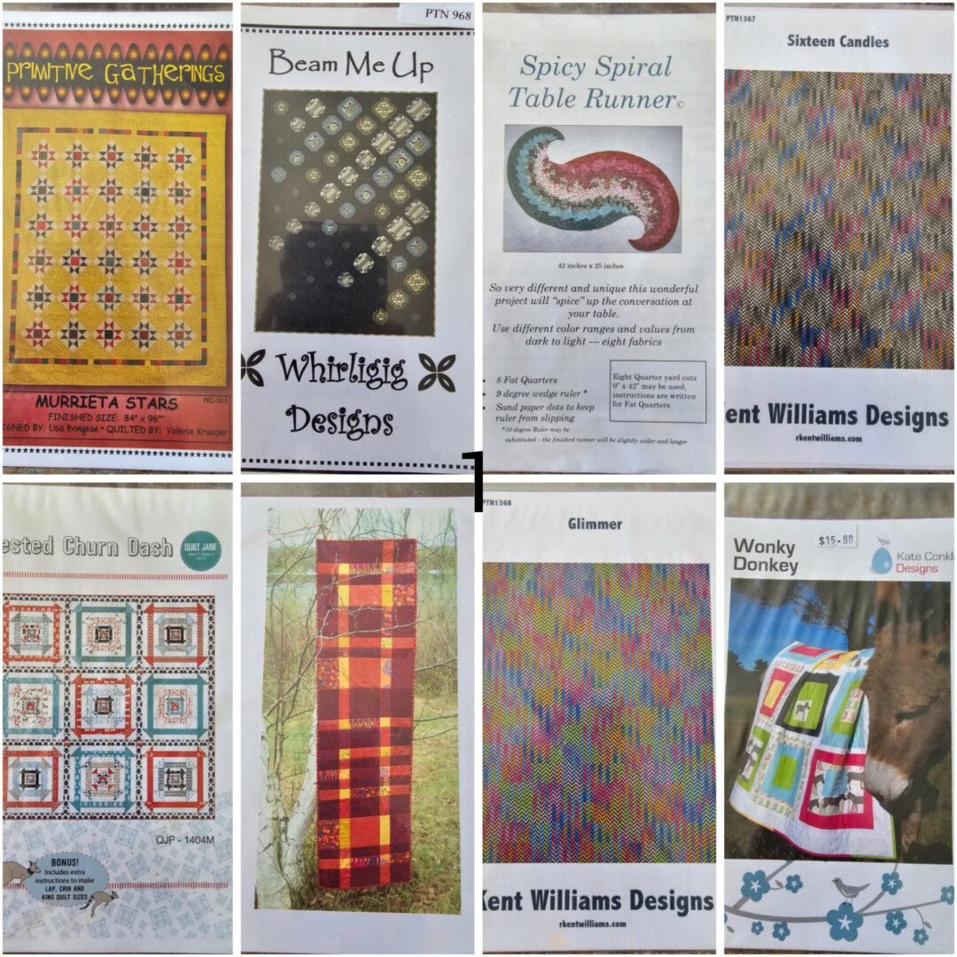 Pattern Bundle: Quilting & Patchwork (8 patterns)