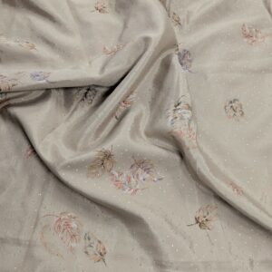 Shimmery Tan Georgette (112cm x 300cm)