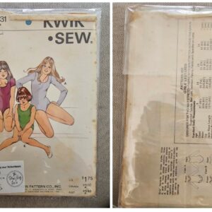Pattern: Kwik Sew #931 Girls Leotards (Size 8-14)