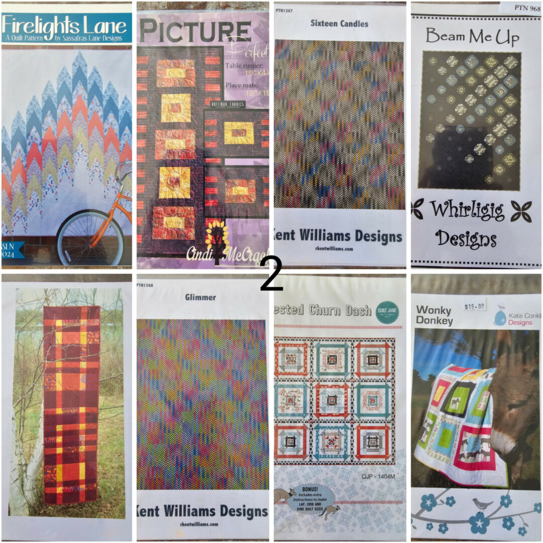 Pattern Bundle: Quilting & Patchwork (8 patterns)