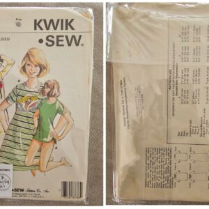 Pattern: Kwik Sew #629 Girls Nightie & Bloomers (Size 5-11)