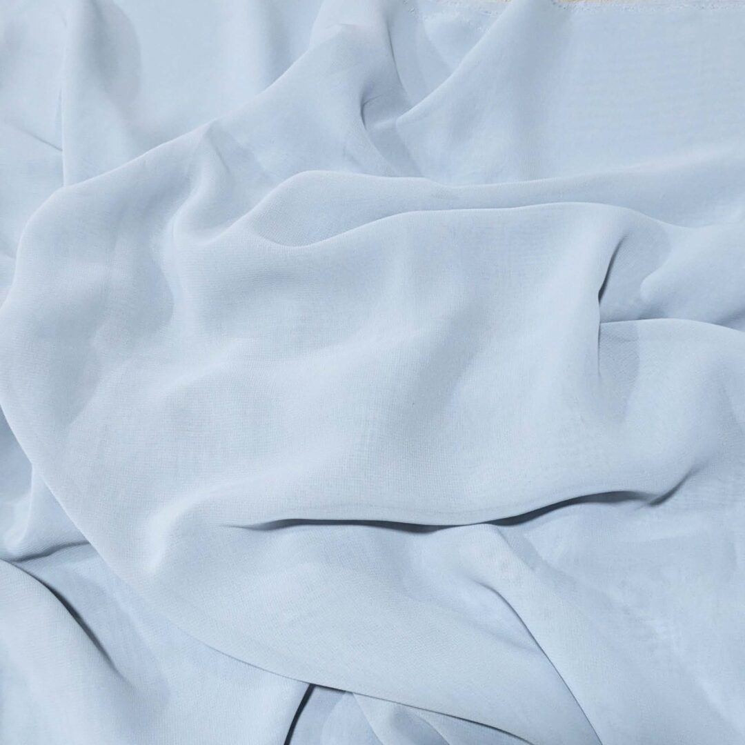 Pale Blue Grey Chiffon (150cm x 95cm)