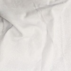 White Glittery Chiffon (112cm x 80cm)