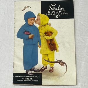 Sindar Swift Knitting & Crochet Booklet #1 Children's Clothing Size 23 chest (10 patterns)