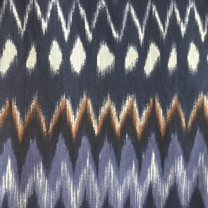 Navy Ikat Spandex (160cm x 140cm)