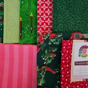 Christmas Quilting & Patchwork Cotton Pack - see description