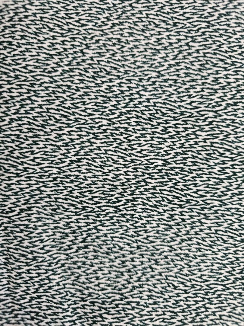 Green & Cream Quilting Cotton (Fat Quarter)
