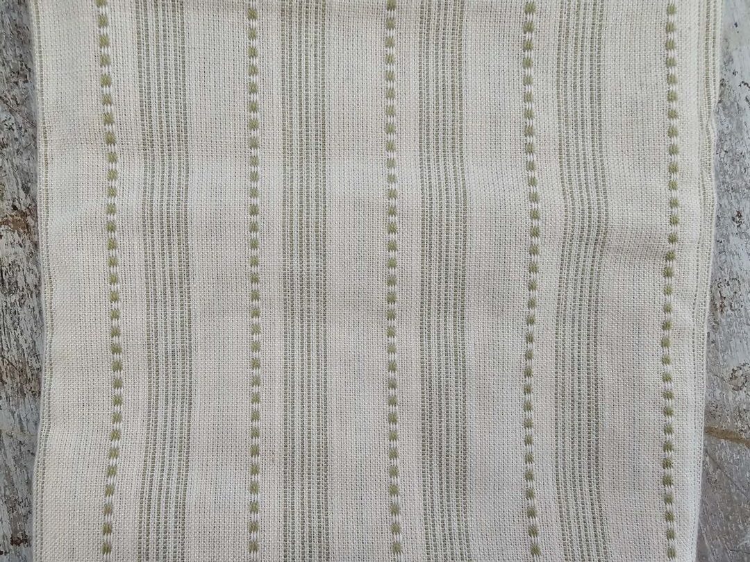 Beige Patterned Cotton (112cm x 35cm)