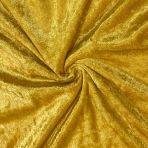Gold Stretch Velvet (160cm x 85cm)