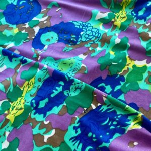Colourful Cool Tones Spandex (150cm x 200cm)