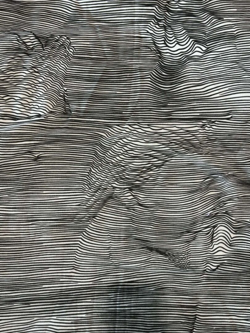 Wobbly Stripes Tracksuit Fleece. (140cm x 150cm)