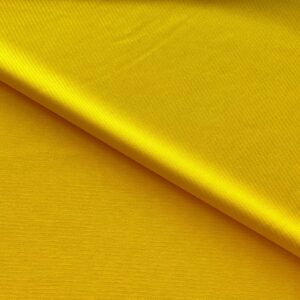 Shiny Yellow Ribbed Knit (152cm x 250cm)