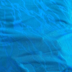 Blue Patterned Mesh Knit (160cm x 300cm)