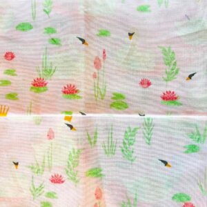 Pink Swans Quilting Cotton (Fat Quarter x 2)