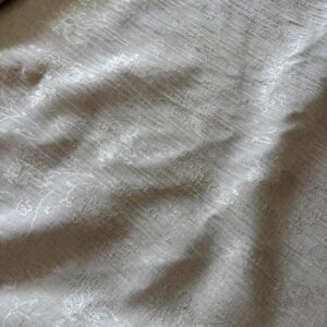 Cream (not gray, the pic is just dark) Jacquard Crinkle Cotton (140cm x 300cm)