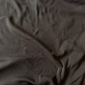 Chocolate Brown Ribbed Tubular Knit (166cm x 330cm)