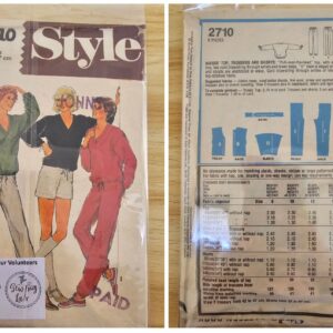 Pattern: Style #2710 Ladies Top, Trousers and Shorts (Size 16)