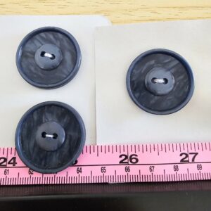 Blue Buttons x 3