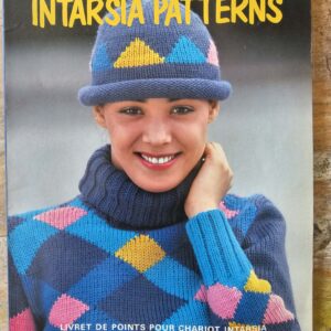 Vintage Book: (1981) Intarsia Patterns for Empisal Knitmaster machines (Softcover, 24pp)