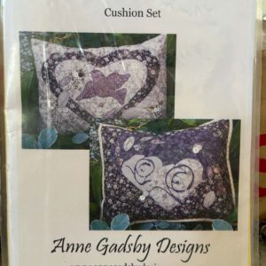 Pattern: Romance & Roses Cushion Set by Anne Gadsby Designs