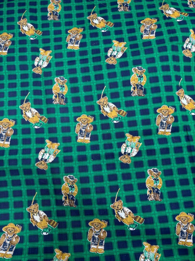 Costume Bears Poly Poplin (110cm x 150cm)