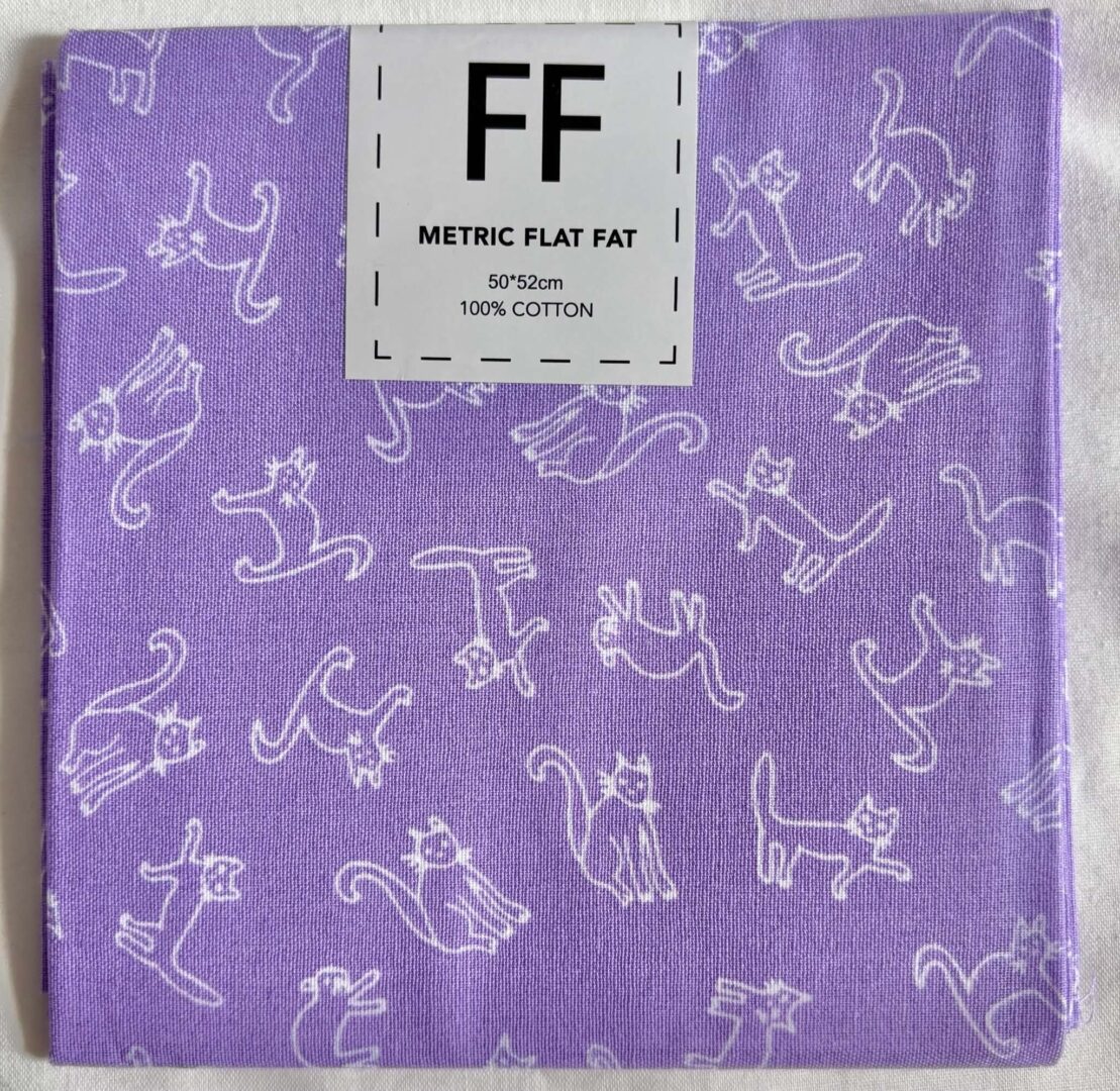 Purple Baby Cats Quilting Cotton (Fat Quarter)