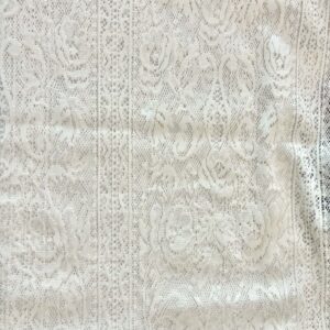 Cream Lace Curtaining (70cm x 240cm)