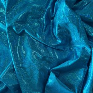 Blue Foil Dancewear Spandex (150cm x 156cm)