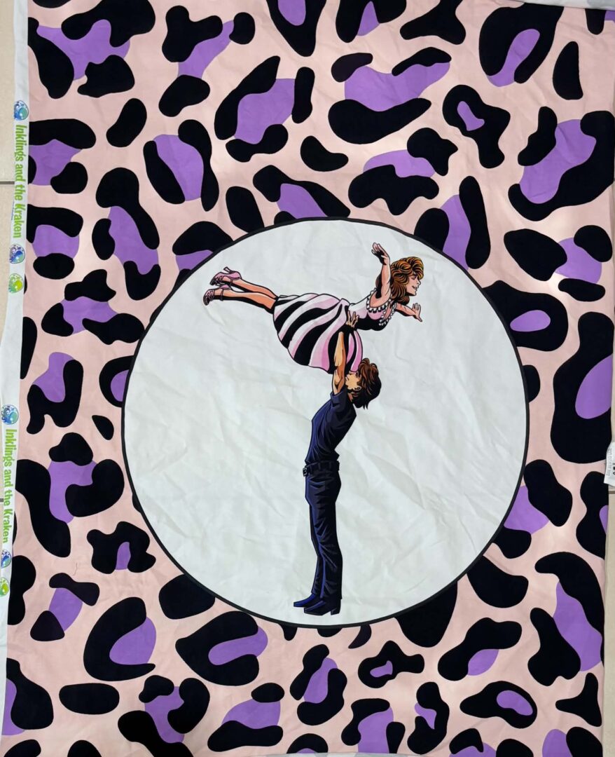 Dirty Dancing Cotton Spandex Knit Panel (115cm x 83cm)