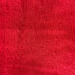 Red Crinkle Cotton (100cm x 205cm)