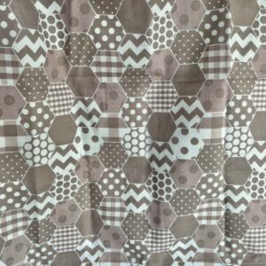 'Hexi Print' Quilting Cotton by Riley Blake Designs (112cm x 100cm)