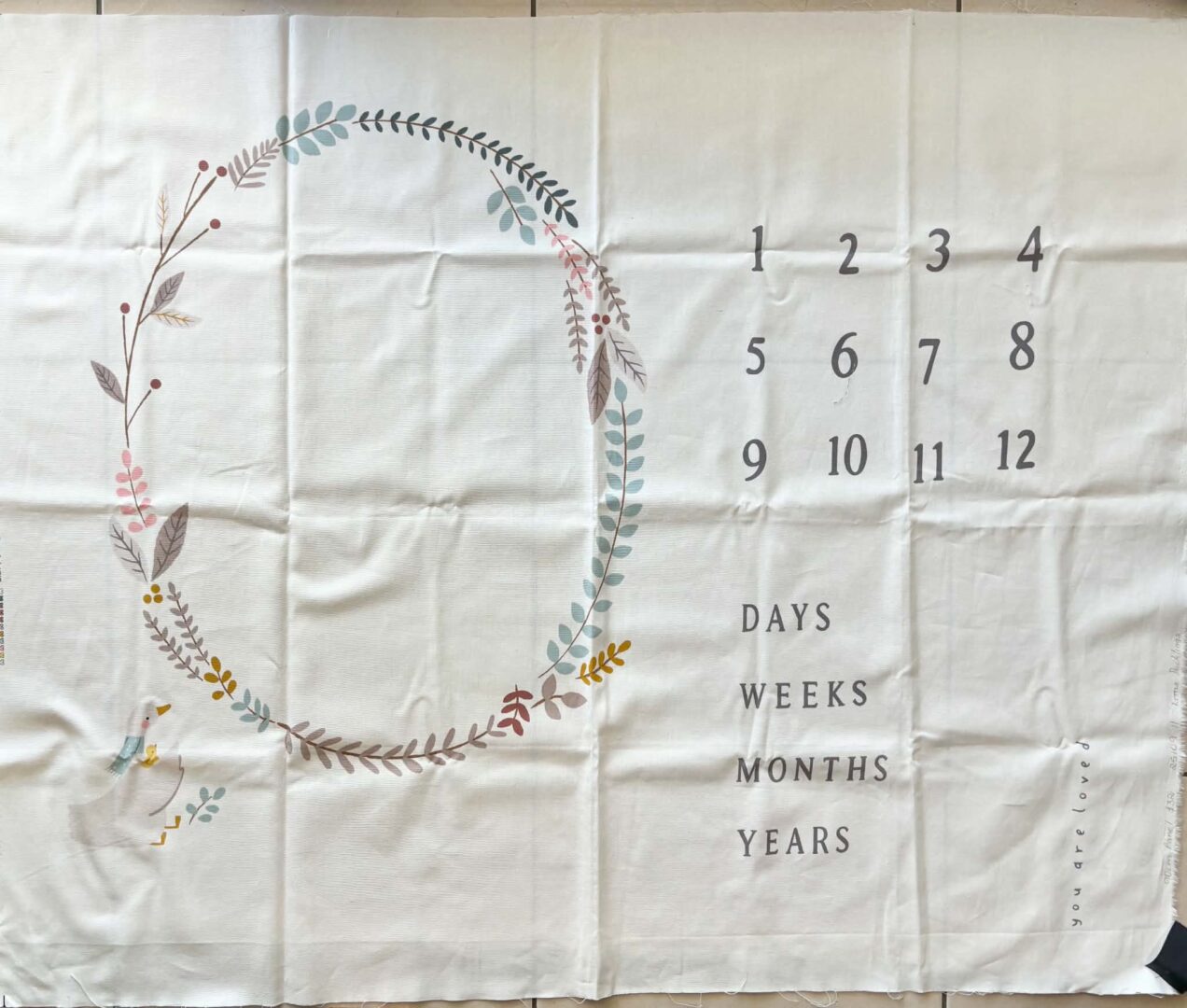 'Little Ducklings' by Paper & Cloth for Moda Quilting Cotton Panel (115cm x 95cm)