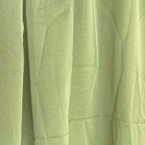Sage Green Sheer Dress Fabric (112cm x 308cm)