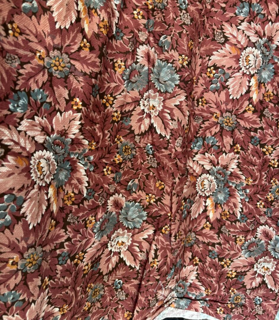 Autumn Florals Brushed Cotton (109cm x 260cm)