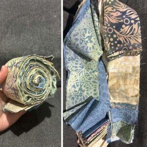 Batik Cotton Jelly Roll Strips x 20 (118cm x 6.5cm)