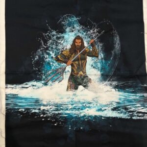 Aqua Man Jason Mamoa Quilting Cotton Panel (35cm x 45cm)