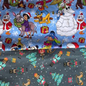 Christmas Cotton Spandex Scrap Pack (380g)