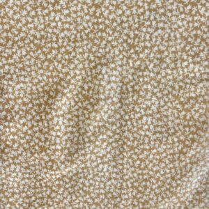 Vintage Tan and White Tulip Cotton (90cm x 260cm)