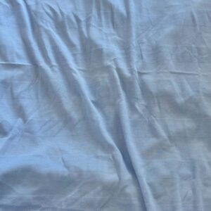 Baby Blue Jacquard Striped Semi-Sheer Knit (148cm x 110cm)