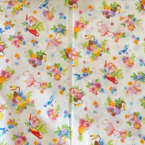 Tropical Poly Cotton Poplin (71cm x 44cm)
