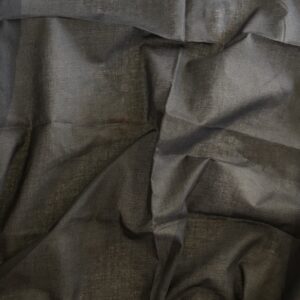 Black Poly Cotton Voile (110cm x 104cm)