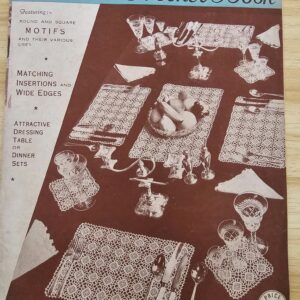 Vintage Pattern Booklet: This is a vintage Semco Crochet Book No. 12: Round and Square Motifs and Their Various Uses.