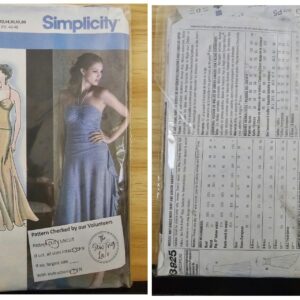 Pattern: Simplicity #3825 Ladies Knit Dress (Size 12-20)