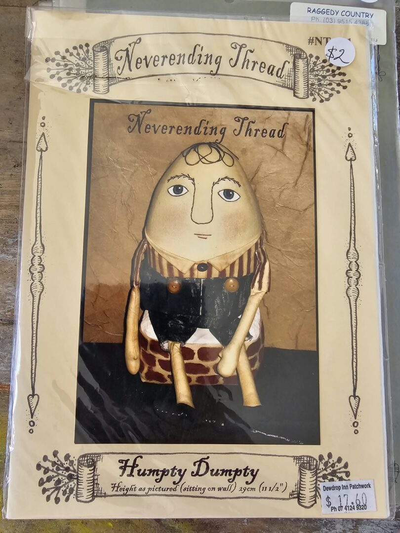 Pattern: Humpty Dumpty by Neverending Thread