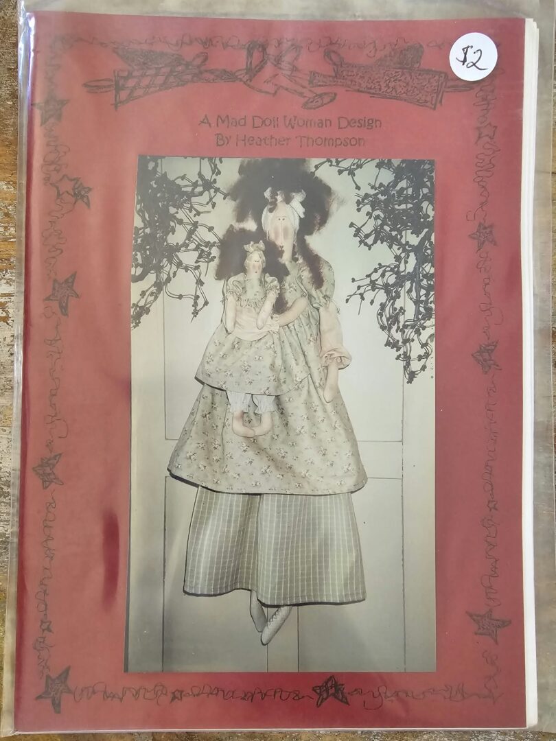 Pattern: "Linda & Jilly" by Mad Doll Woman Designs