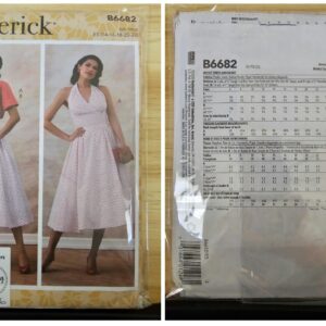 Pattern: Butterick #B6682 Ladies Dress & Jacket (Size 14-22)