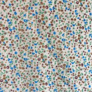 Vinatge Ditzy Floral Cotton Twill (88cm x 330cm)
