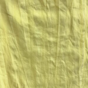 Vintage Yellow Burn Out Stripes Cotton (90cm x 175cm)
