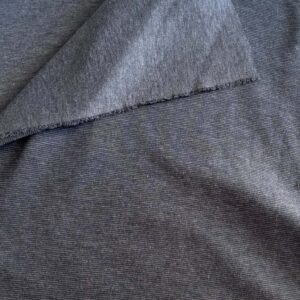 Charcoal Grey Ribbed Knit (116cm x 100cm)