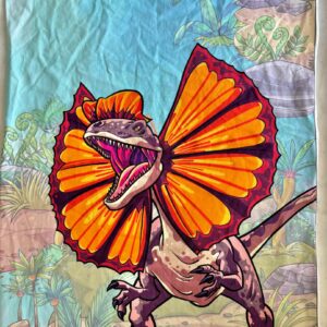 Dinosaur Cotton Spandex Panel (67cm x 55cm)